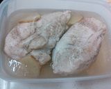 鶏むね肉で♪しっとり蒸し鶏＊基本＊作り方7写真