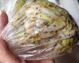 塩もみ不要★白菜ゆかりおかか浅漬け作り方2写真