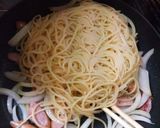 ケチャップでナポリタン作り方2写真