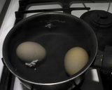 簡単！温卵すき焼丼作り方1写真