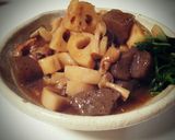 あんかけ風!厚揚げとこんにゃくの煮物作り方9写真