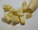 さつまいものマヨ塩昆布サラダ作り方1写真