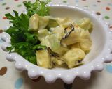 さつまいものマヨ塩昆布サラダ作り方7写真