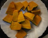 野菜スィーツ❀かぼちゃのデザートグラタン作り方1写真