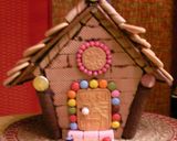 クリスマスのお菓子の家★ヘクセンハウス作り方1写真