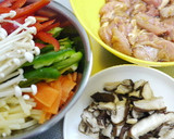 鶏のから揚げ＊た～っぷり野菜あんかけ作り方1写真