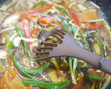 鶏のから揚げ＊た～っぷり野菜あんかけ作り方4写真