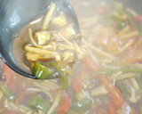 鶏のから揚げ＊た～っぷり野菜あんかけ作り方8写真