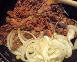 牛肉とトマトのすき焼き風の炒め物作り方3写真