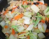 レトルト中華素材＋ひと手間のピリ辛中華作り方3写真