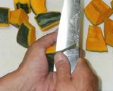 レンジでカボチャの甘辛煮作り方3写真