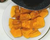 レンジでカボチャの甘辛煮作り方4写真