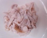 土鍋で白菜・キムチ入り肉豆腐うどん作り方4写真