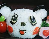 グラグラのキャラ弁☆パンダちゃん作り方3写真
