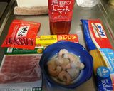 なんちゃってペスカトーレ作り方1写真