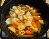 治部煮風の煮しめ作り方4写真