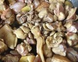 鳥もものワインポカポカ生姜煮込み作り方1写真