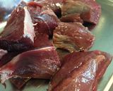 冬のジビエで...熊肉と鹿肉のラグー作り方2写真