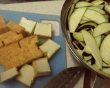 厚揚げ+ナスで増量！豚肉のごま生姜焼き作り方1写真