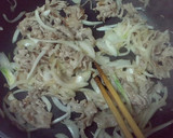 厚揚げ+ナスで増量！豚肉のごま生姜焼き作り方4写真