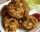 ゴボウ・豚肉・うどんのカレーボール揚げ作り方6写真