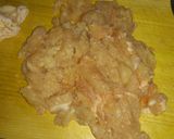 チーズ入り♪ふわふわチキンナゲット作り方2写真