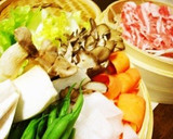 セイロ蒸しorしゃぶしゃぶの＊胡麻だれ作り方5写真