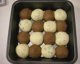 簡単ちぎりパン～ココア＆チョコチップ～作り方6写真