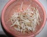 しめじの柳川風作り方1写真