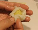 残り切り餅で揚げゴマ団子作り方4写真