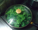 ほうれん草と豚肉のオイスター煮作り方4写真