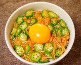 ネバトロチーズ月見丼作り方5写真