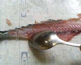 たすけのさんま料理　その４　エコ骨せんべい作り方1写真
