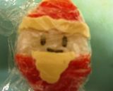 サンタさんとプレゼントのお弁当（キャラ弁作り方3写真