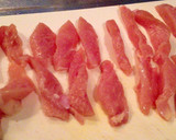 節約！鶏むね肉１枚！黒ごまフリッター作り方1写真