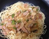 簡単コンソメ醤油パスタ☆作り方3写真