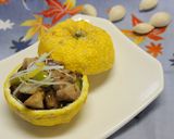 鶏肉と銀杏の柚子風味焼き作り方9写真