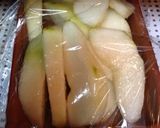 超簡単ズボラ！ラフランスの生姜ミルク葛餅作り方3写真