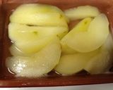 超簡単ズボラ！ラフランスの生姜ミルク葛餅作り方4写真