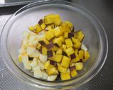 さつま芋とお豆のコロコロサラダ作り方3写真