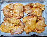 Xmasチキンに★Xmasローストチキン作り方20写真