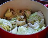 肉団子と白菜のオイスターソース煮作り方3写真