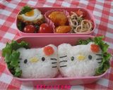 キャラ弁★ハローキティ★作り方3写真