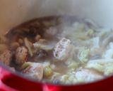 肉団子と白菜のオイスターソース煮作り方6写真