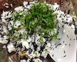 いなり寿司の具★梅ひじき稲荷作り方4写真