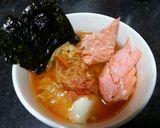レンジで簡単♪豆腐とキムチでスンドゥブ風作り方4写真