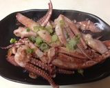 イカの塩ガーリック炒め作り方5写真