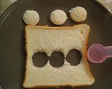 アンパンマンのサンドイッチ作り方1写真