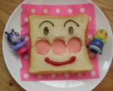 食パンdeしょくぱんまんサンドイッチ☆作り方5写真