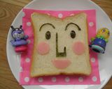 アンパンマンのサンドイッチ作り方5写真